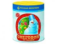 Батарея салютов Снеговой Р7212 купить от производителя Русский Фейерверк — Коломна