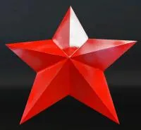 Звезда окрашенная в глянец в Коломне (518431)