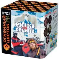 Салют Мишки на севере ОС7322 купить от производителя Огненный Цветок — Коломна