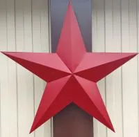 Красная звезда декор на стену в Коломне (518432)