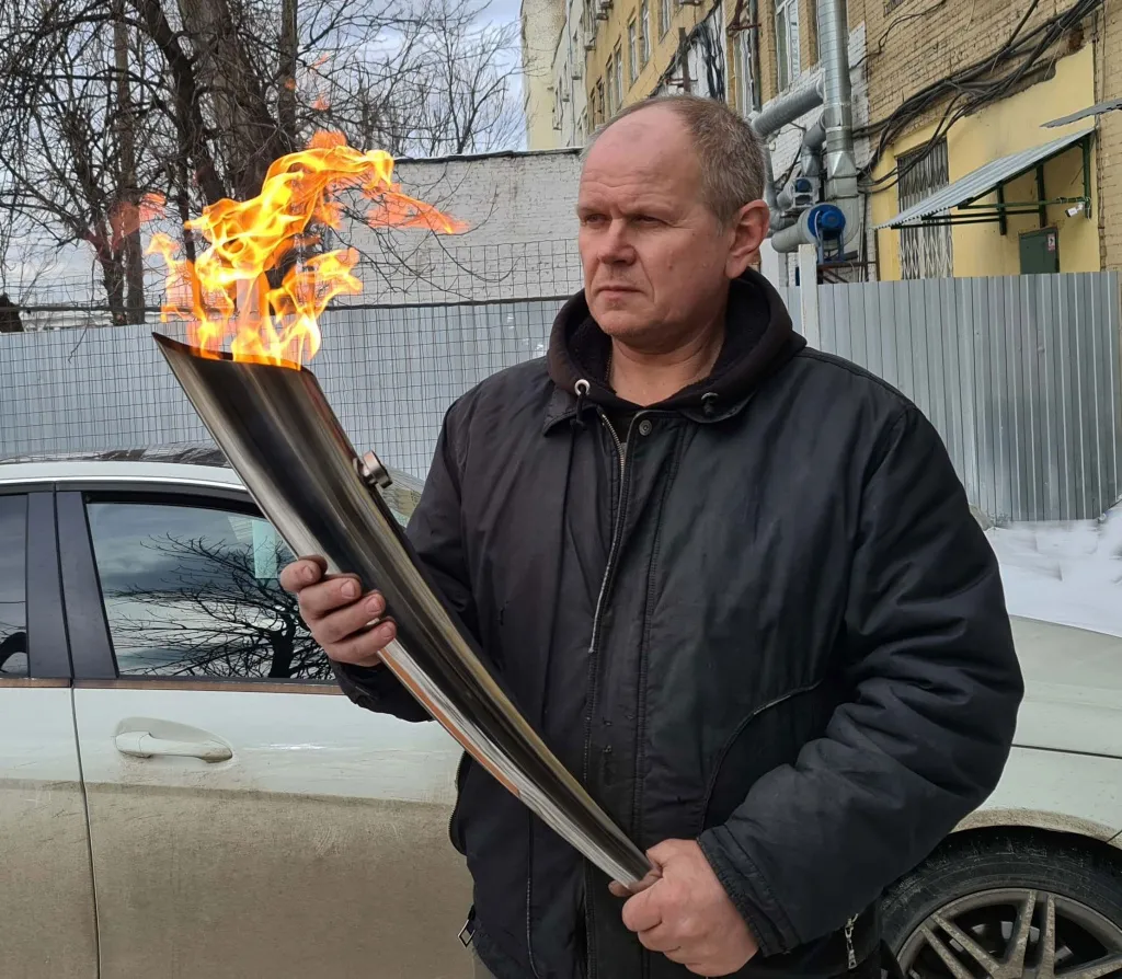 Факелы для эстафеты Олимпийского огня в Коломне Факелы для эстафеты Олимпийского огня в Коломне